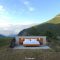 هتلی یک تخته بدون دیوار در سوئیس