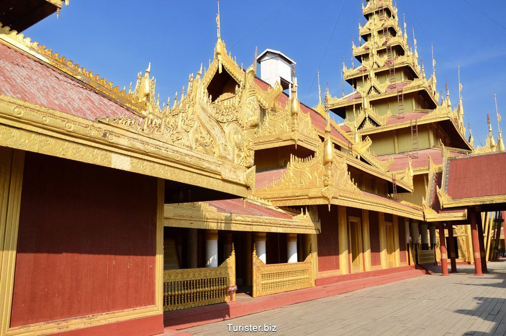 کاخ سلطنتی در میانمار