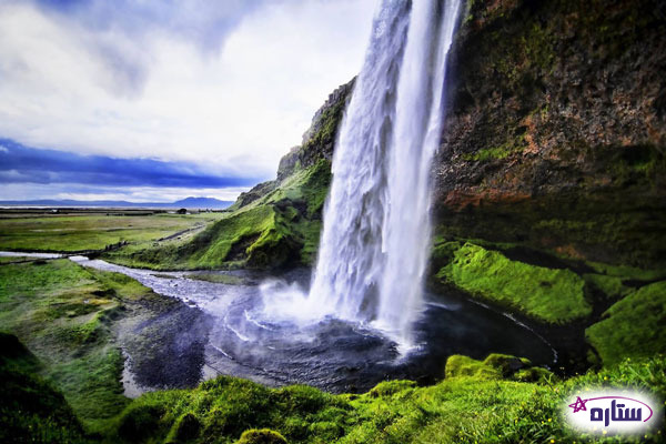 آبشار های متعدد در جزایر ایسلند
